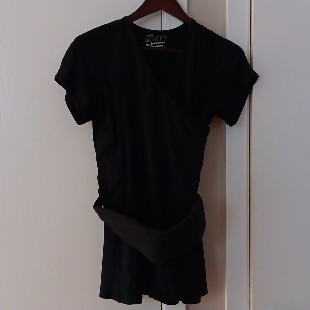 NuRoo Black Short Sleeve Pocket
